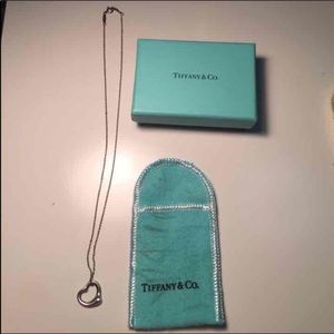 Tiffany & Co Elsa Peretti Open Heart Necklace